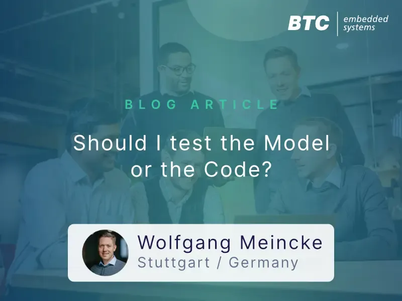 Should I test the Model or the Code?