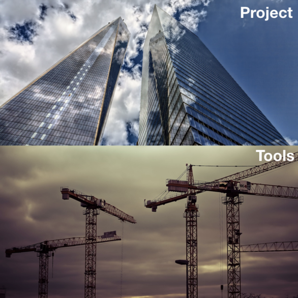 What developing software and building a house have in common